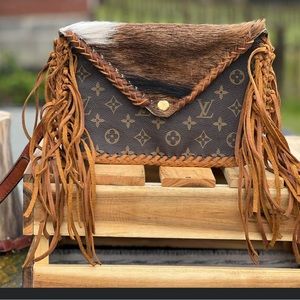 Completely handmade handbag